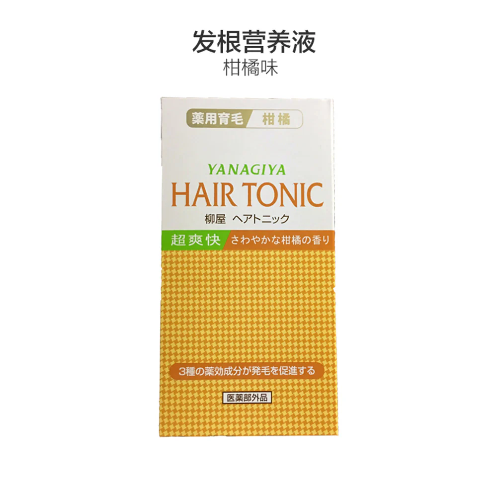 Yanagiya Hair Tonic Citrus Scent - 240ml - Image 3