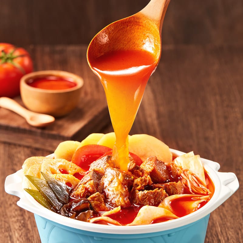 Yang Guo Fu Self-Heating Spicy Hot Pot with Beef Brisket and Tomato - 450g - Image 3