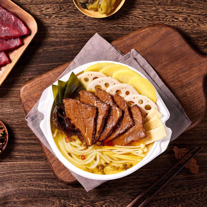 Yang Guo Fu Sour Soup Beef Self-Heating Mala Tang - 430g - Image 2