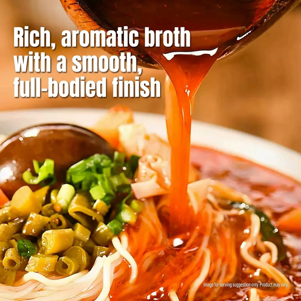 Yang Zhanggui Vermicelli & Noodle Bowl with Vegetables & Egg – Chongqing Hot Pot Flavor 203g - Spicy Mala Instant Cup Noodles - Image 4