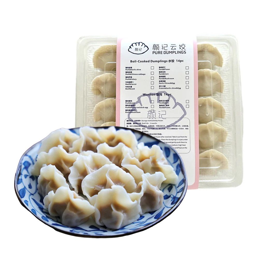 Yanji Frozen Chicken and Mushroom Dumplings 375g