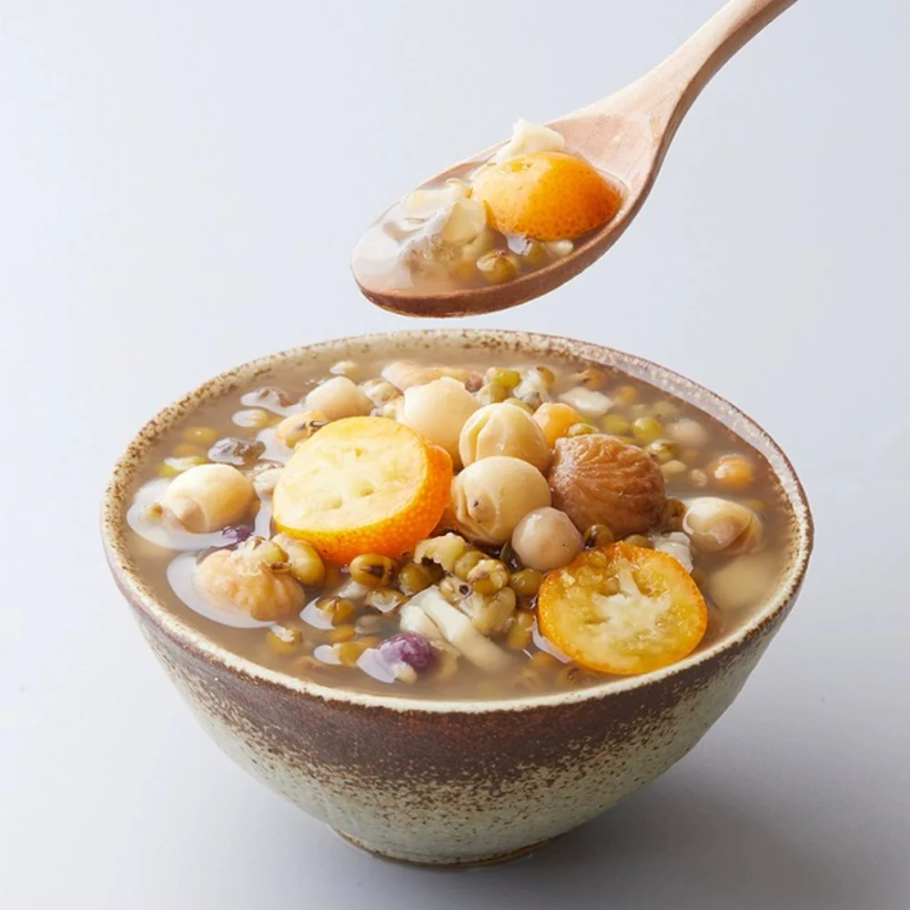 Yanzhifang Luo Han Guo, Taro Ball & Mung Bean Sweet Soup Mix 1.2kg – Chinese Herbal Dessert Base - Image 5