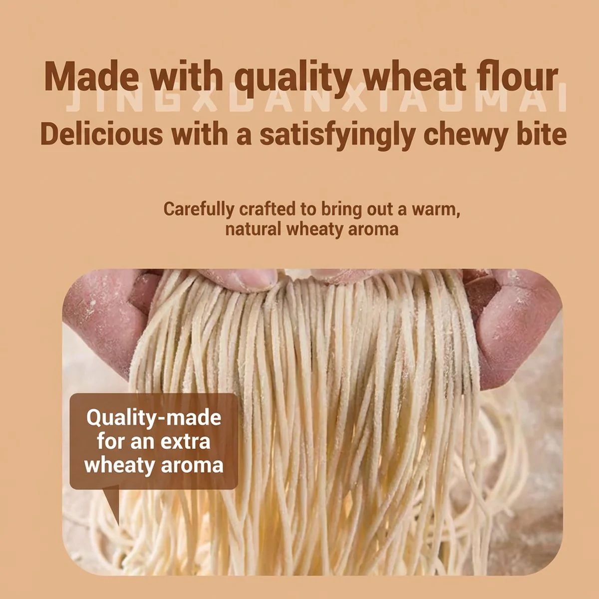 YASHU Chongqing Wanza Noodles 245g - Pea & Minced Meat Sauce - Image 2