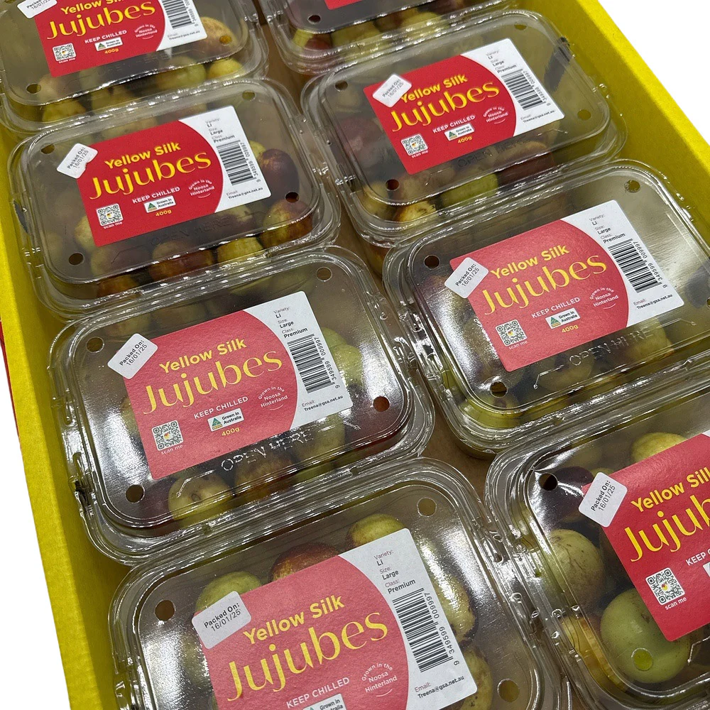 Yellow Silk Sweet Jujubes - 400g - Image 3