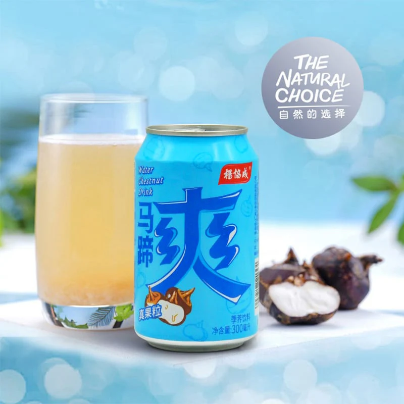 Yeo's Water Chestnut Drink with Crunchy Bits - 300ml, Pack of 24 - Image 2
