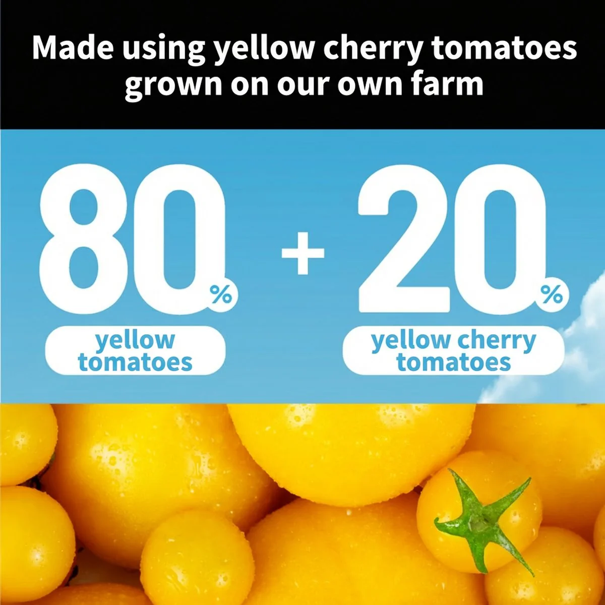 Yi Ke Da 100% NFC Yellow Tomato Juice 270g x 20 Bottles - Image 3