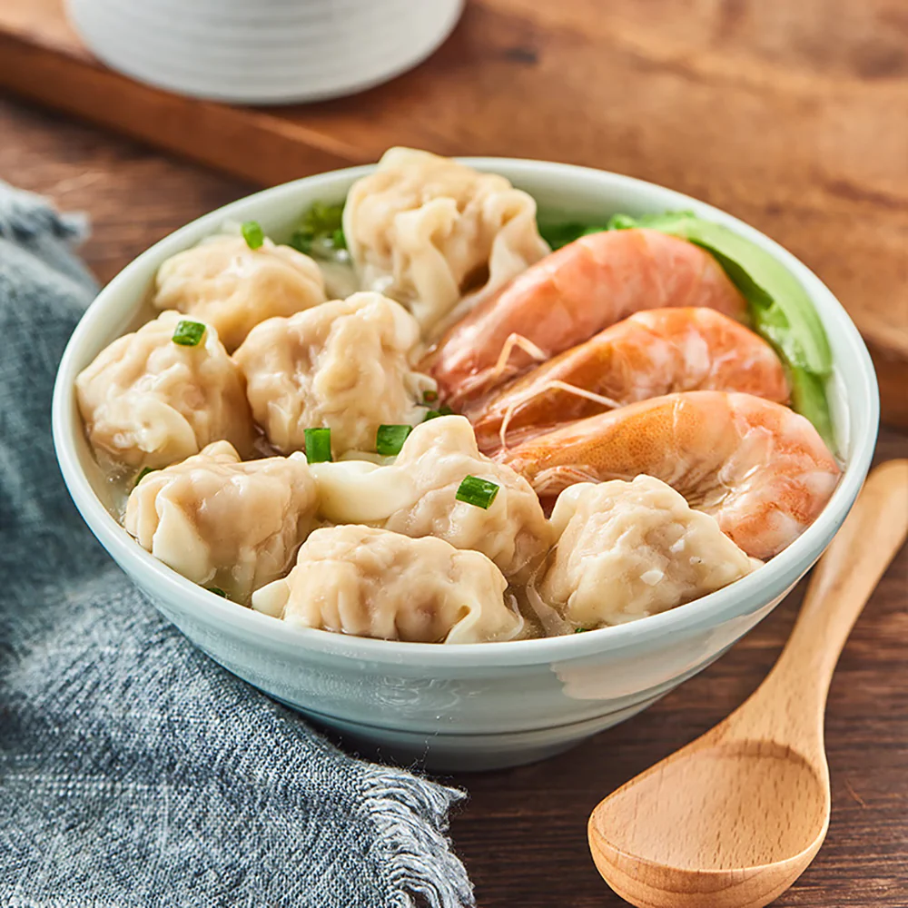 Yi Xun Yi Wei Hong Kong Style Fresh Shrimp Wontons - 157.5g - Image 3