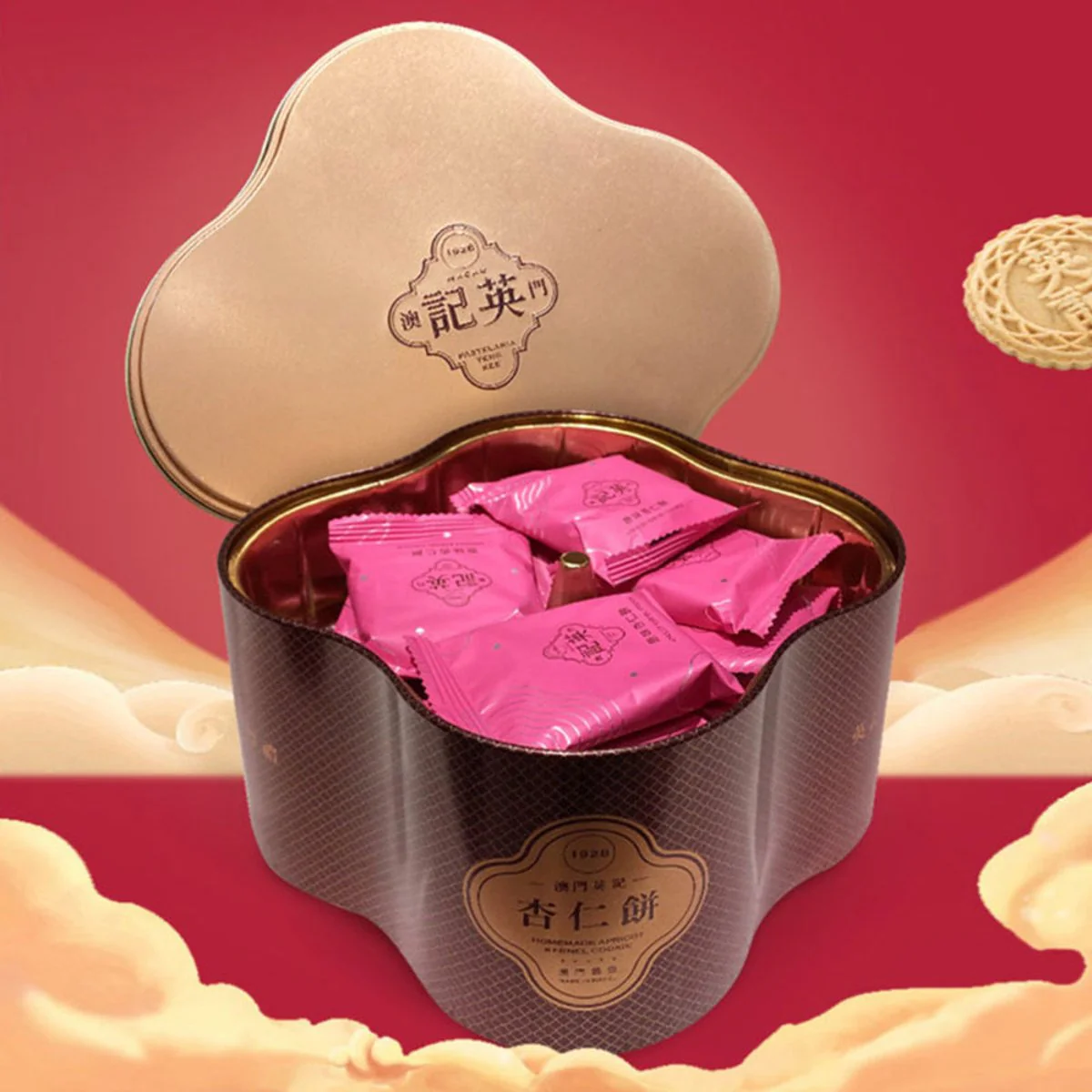 Ying Kee Homemade Almond Cookies (Original) 588g – Limited Import - Image 2