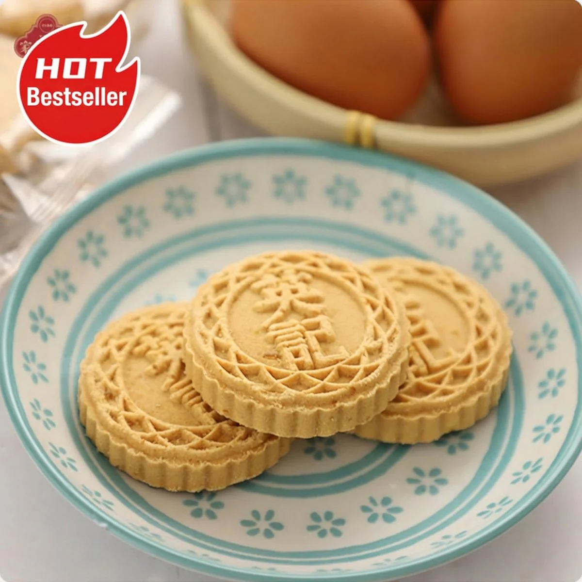 Ying Kee Homemade Almond Cookies (Original) 588g – Limited Import - Image 4