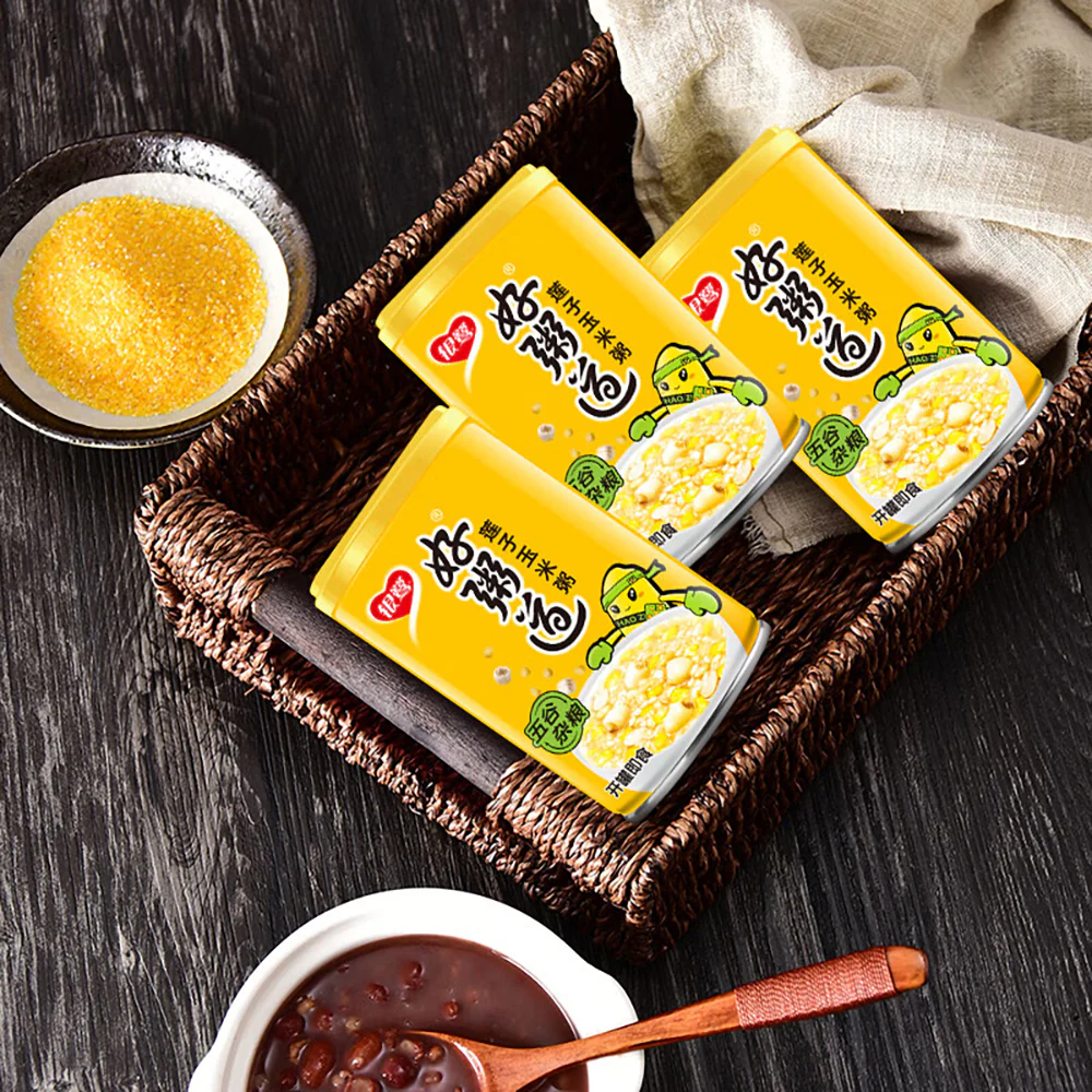 Yinlu Haozhidao Lotus Seed and Corn Congee - 280g x 12 Bottles - Image 2