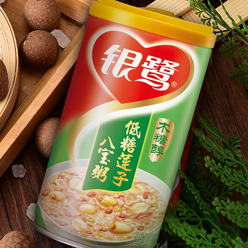 Yinlu Low Sugar Longan Lotus Seed Eight Treasures Porridge - 360g - Image 3