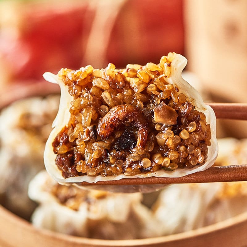 Yixun Yimei Frozen Shiitake Mushroom and Pork Siu Mai - 6 Pieces, 420g - Image 2