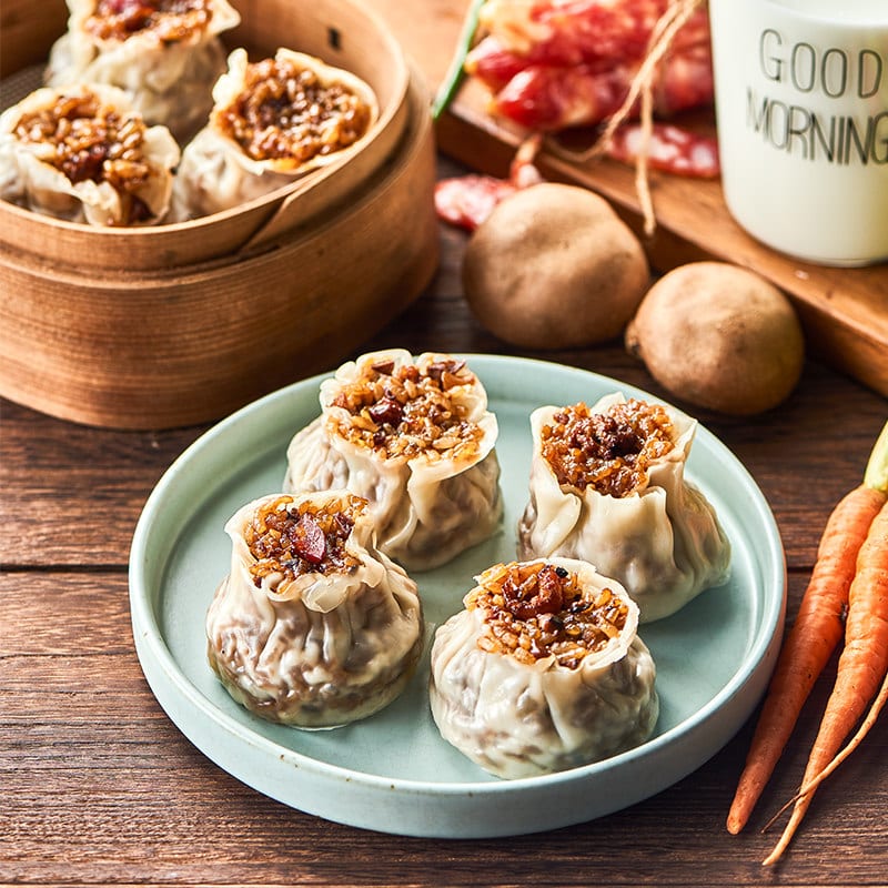 Yixun Yimei Frozen Shiitake Mushroom and Pork Siu Mai - 6 Pieces, 420g - Image 3