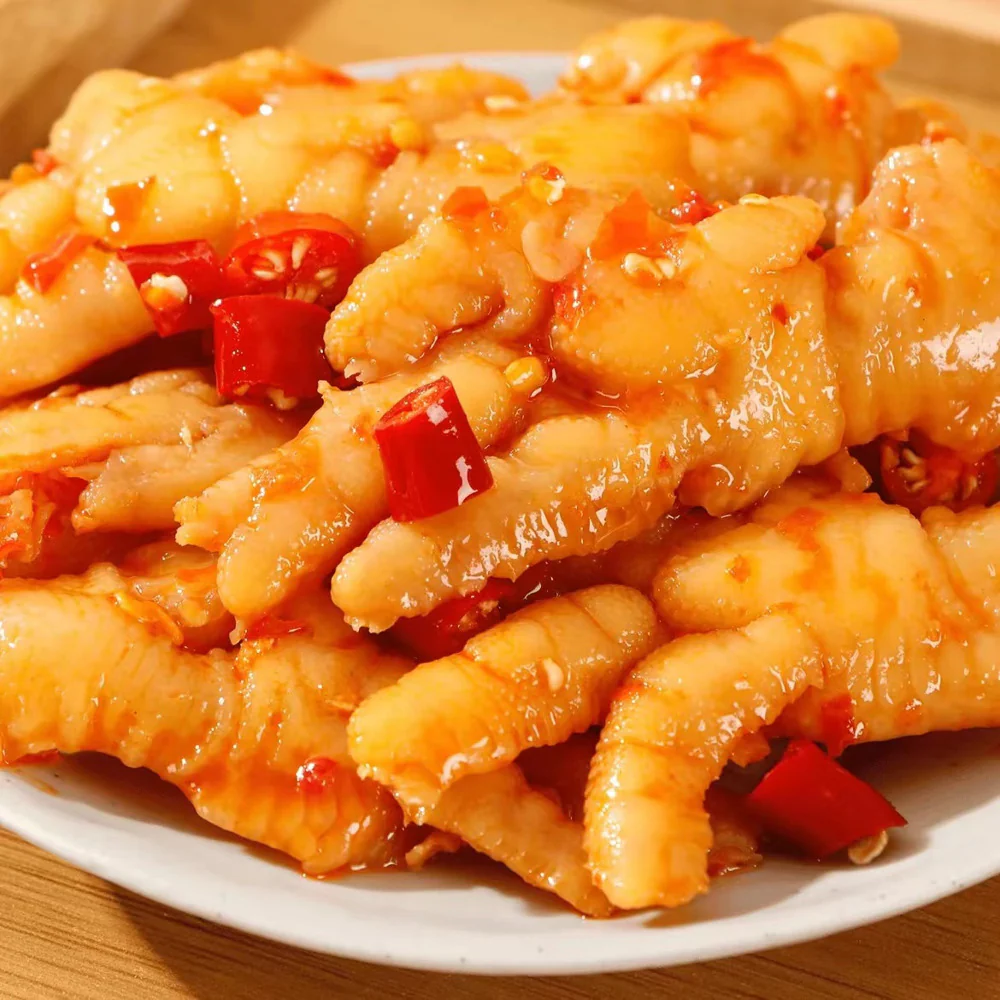 Yongjian Boneless Chicken Feet – Thai-Style Hot & Sour 60g - Image 2