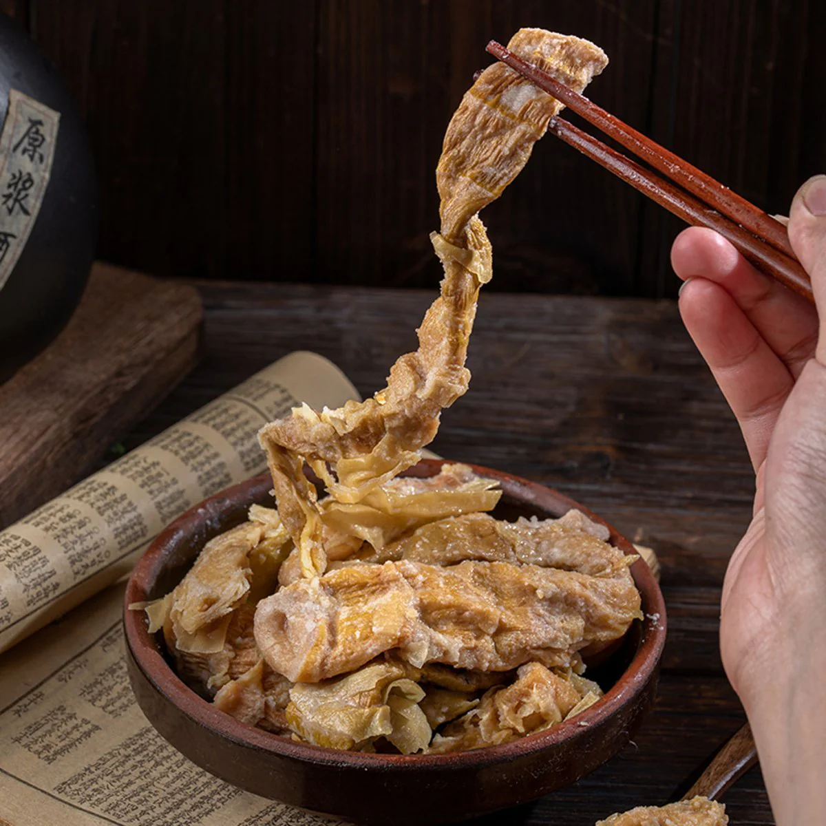 Yong's Gourmet Salted Yangwei Bamboo Shoots 380g - Sheep‑Tail Bamboo Shoots - Image 5