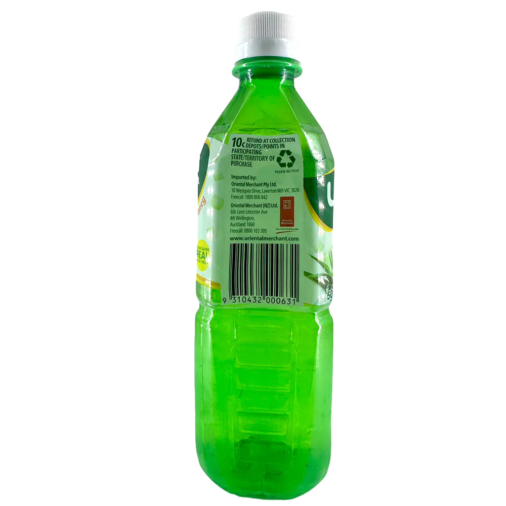 YOOSH Aloe Vera Drink with Honey - 500ml - Image 2