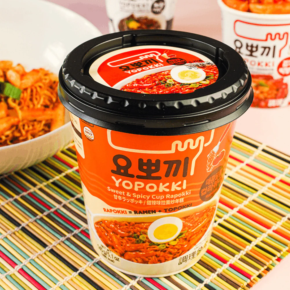 Yopokki Sweet & Spicy Rapokki - 145g - Image 4