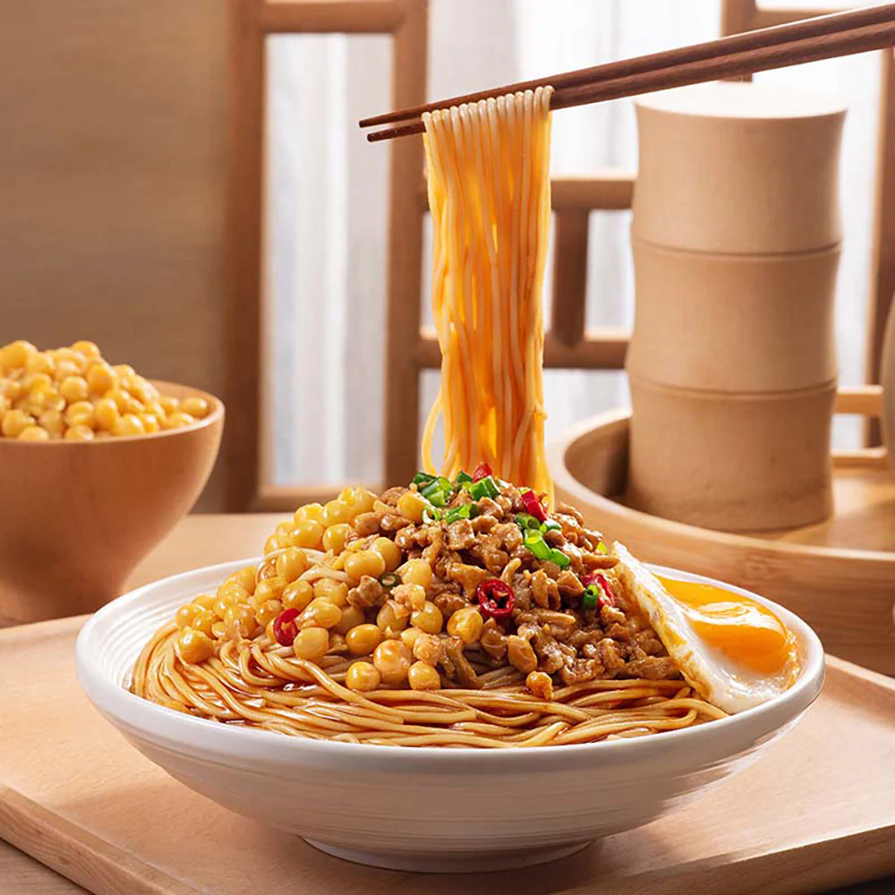 You Ni Yi Mian Handmade Sun-Dried Chongqing Pea and Minced Pork Noodles - 170g - Image 5