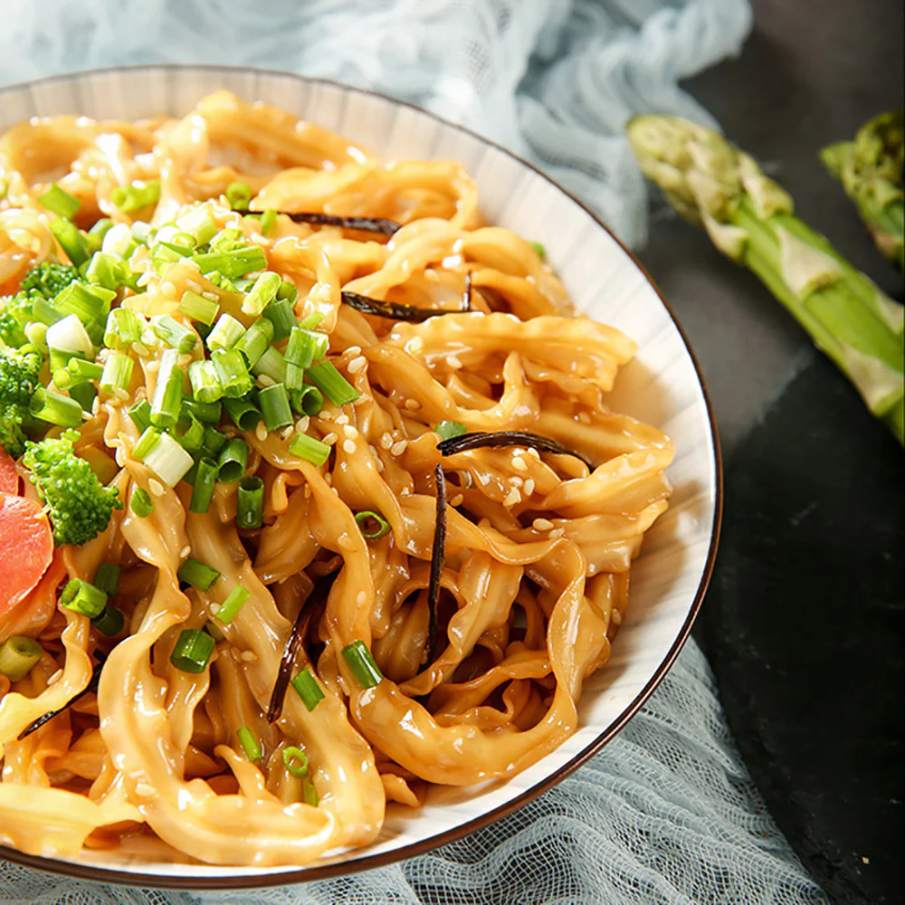 You Ni Yi Mian Handmade Sun-Dried Noodles with Scallion Oil and Pepper Flavor - 125g - Image 2