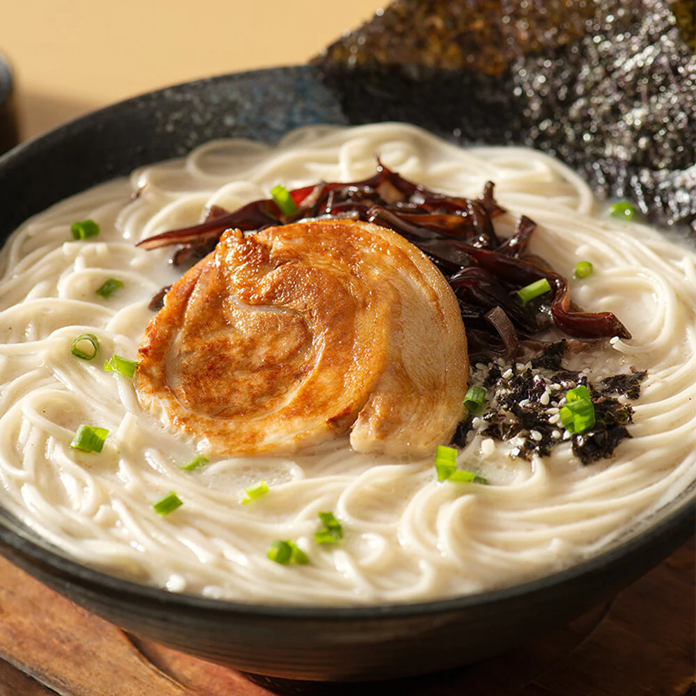 You Ni Yi Mian Japanese Tonkotsu Chashu Ramen 202.15g - Fresh Pack Instant Ramen Noodles - Image 4