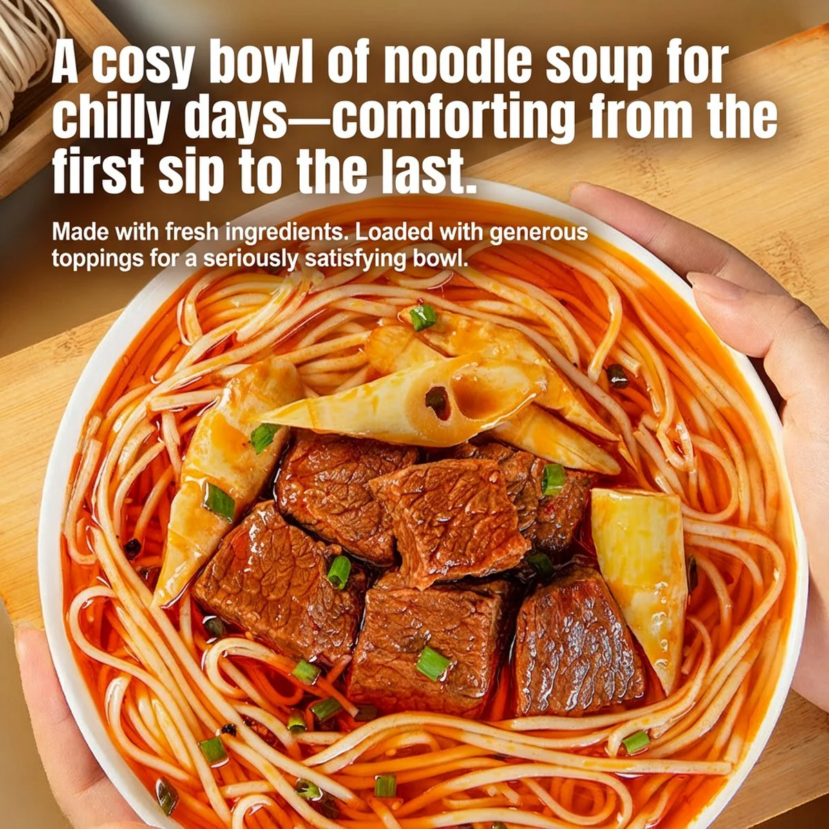 You Ni Yi Mian Secret Recipe Braised Beef Noodle Soup 420g - Image 5
