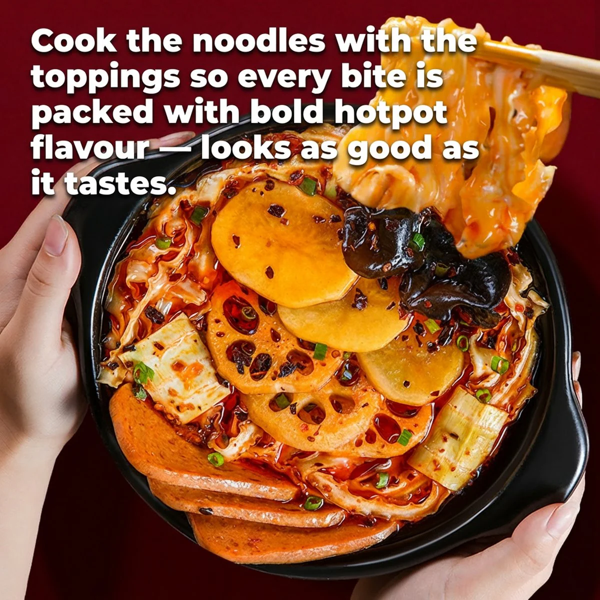 You Ni Yi Mian Spicy Mala Hotpot Noodles 265g x 5 Packs - Image 5