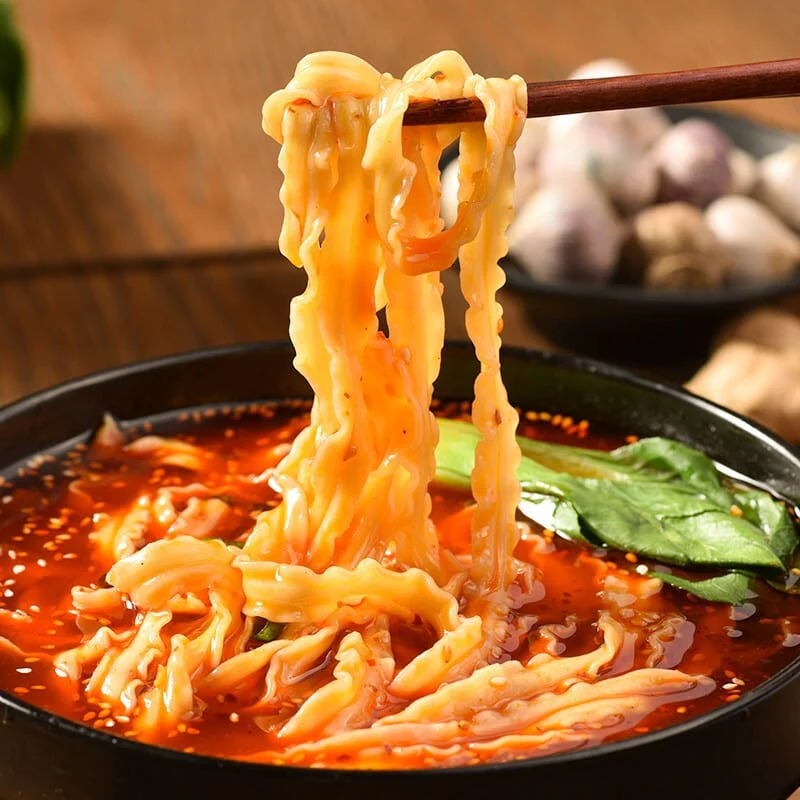 You Ni Yi Mian Spicy Red Oil Noodles - 141g x 4 Packs - Image 4
