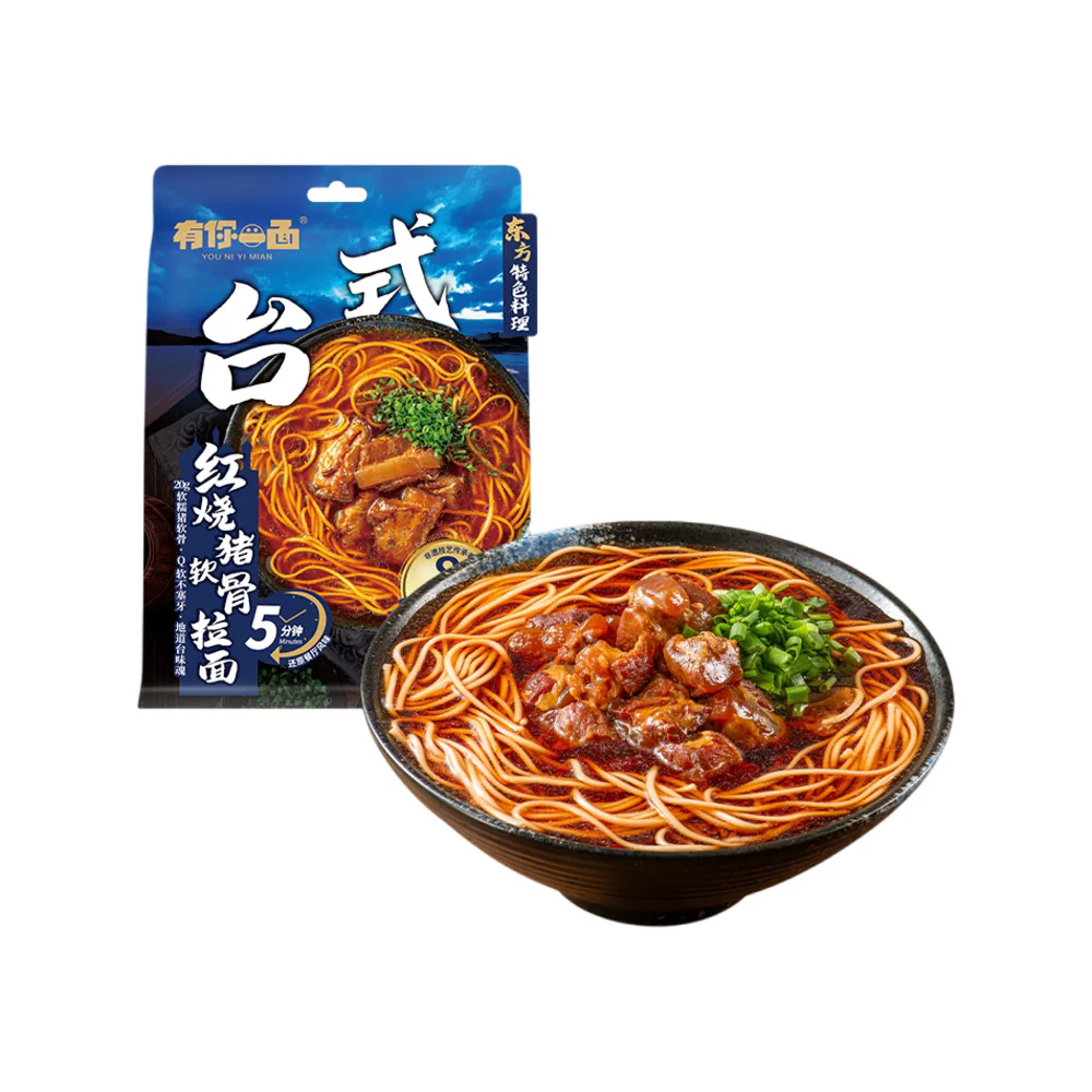 You Ni Yi Mian Taiwanese Braised Pork Soft Bone Ramen 420.5g