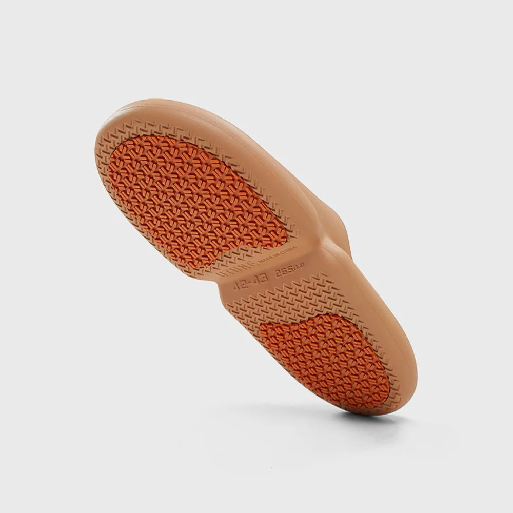 YouDiao Bathroom Anti-Slip Slippers - Chocolate Brown, Size 42-43 - Image 3