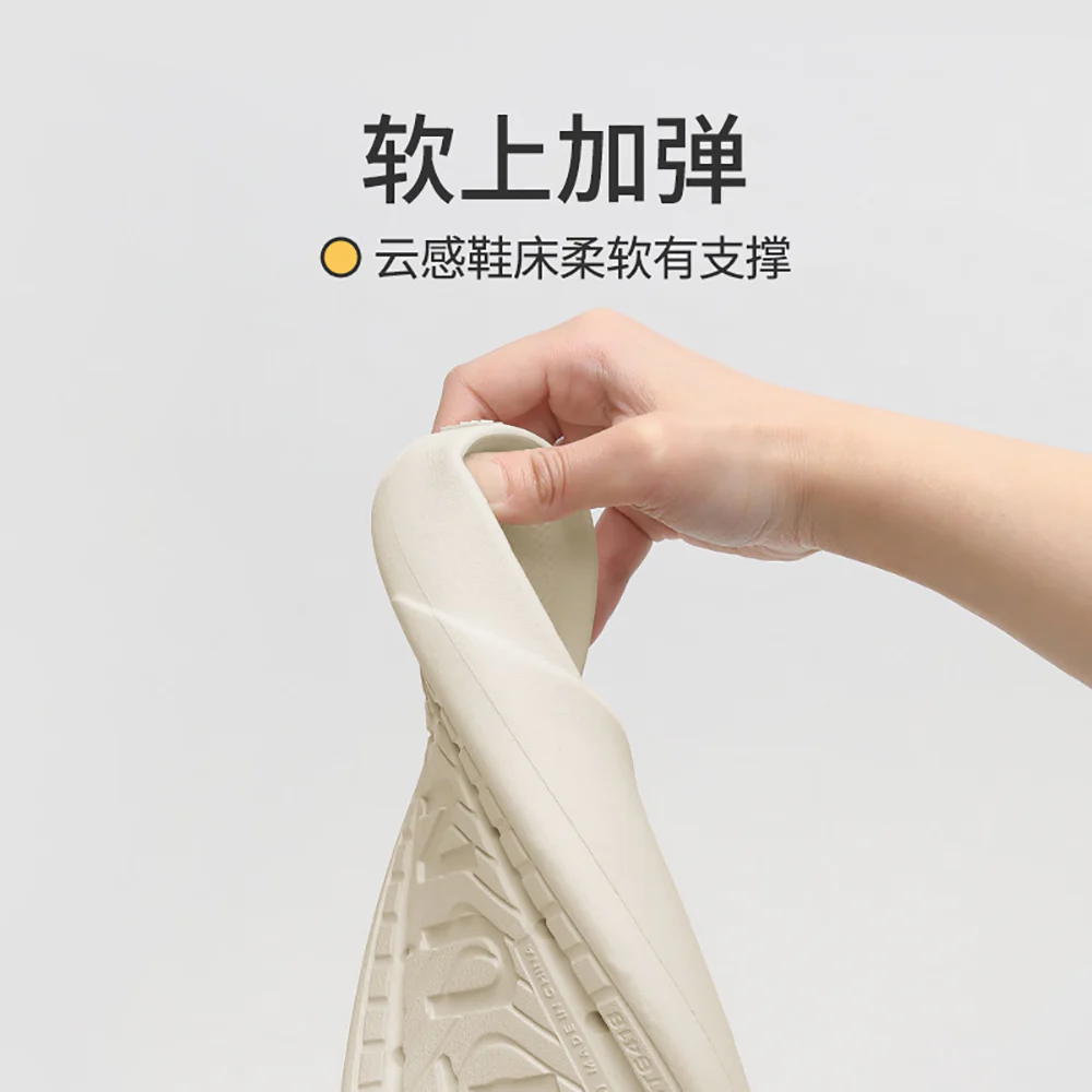 YouDiao Classic Mule Shoes Cream White Size 39-40 - Image 5