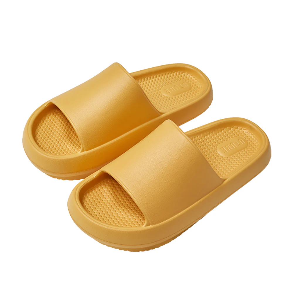 YouDiao EVA Negative Heel Slippers - Goose Yellow, Size 35-36 - Image 5