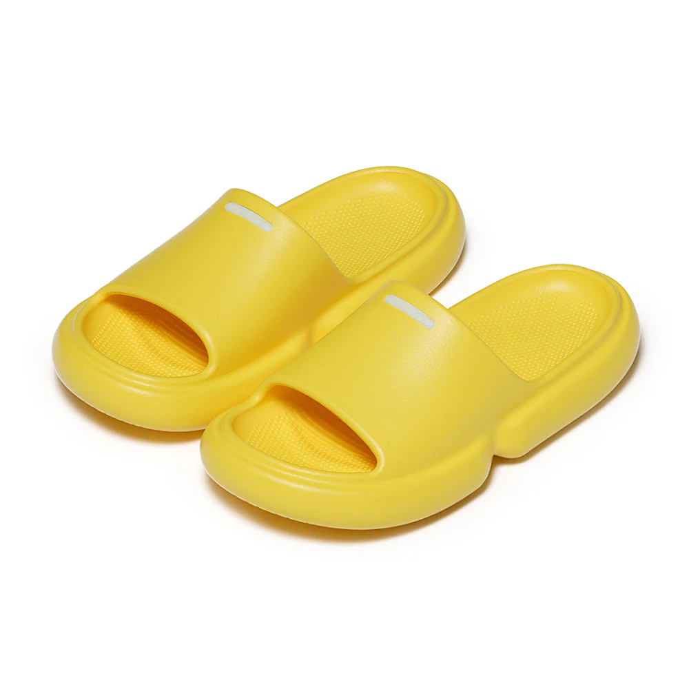 YouDiao Non-Slip Bathroom Slippers - Warm Yellow, Size 37-38 - Image 5