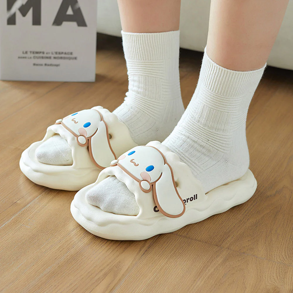 YouDiao Sanrio Slippers - White, Size 40-41 - Image 3