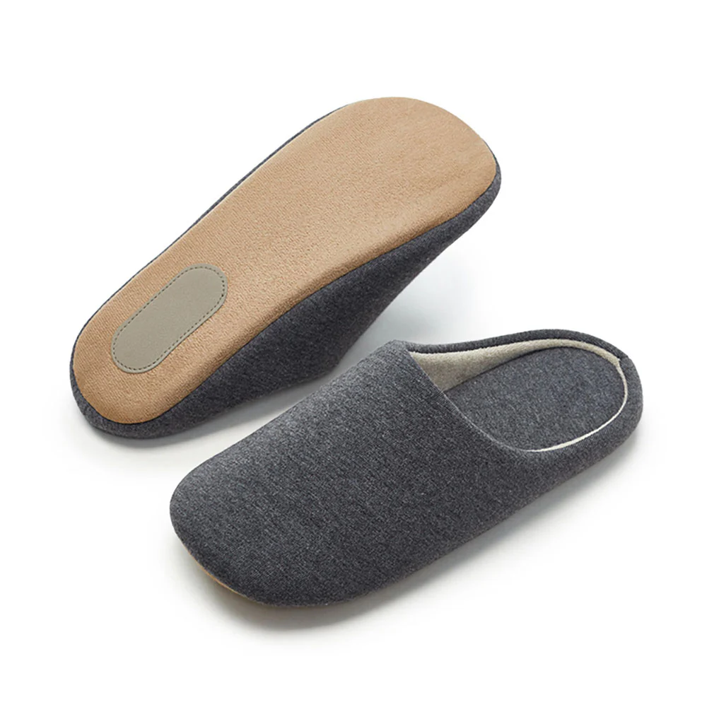 YouDiao Silent Slippers - Grey, Size XL - Image 3