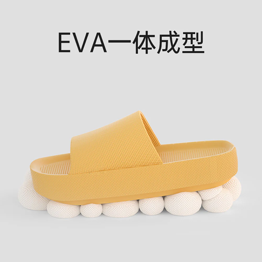 YouDiao Ultra Soft Thick-Soled EVA Slippers Black Size 40-41 - Image 3