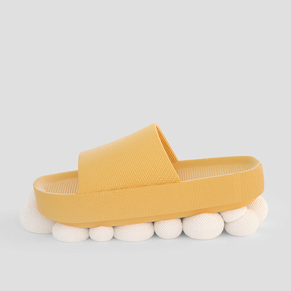 YouDiao Ultra-Soft Thick-Soled EVA Slippers - Orange, Size 37-38 - Image 2