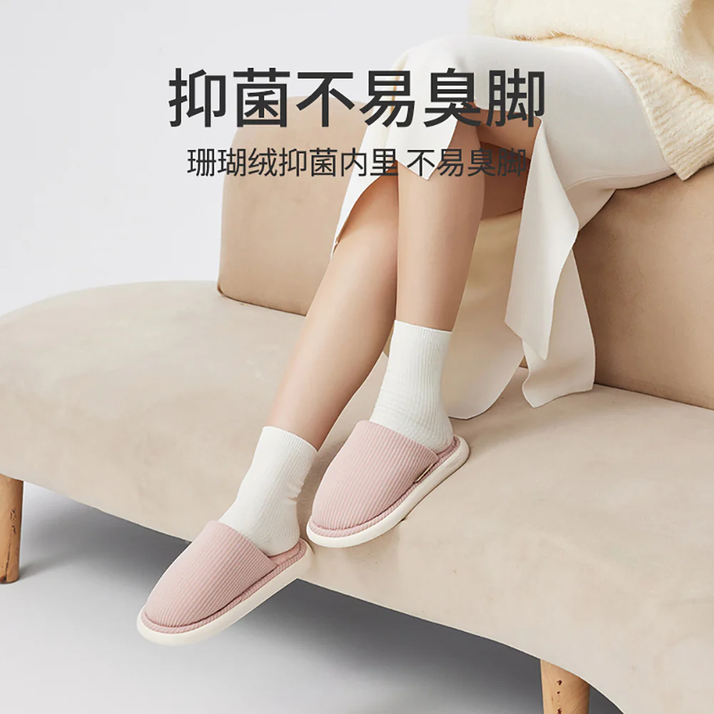 YouDiao Waffle Slippers - Sakura Pink, Size 36-37 - Image 3