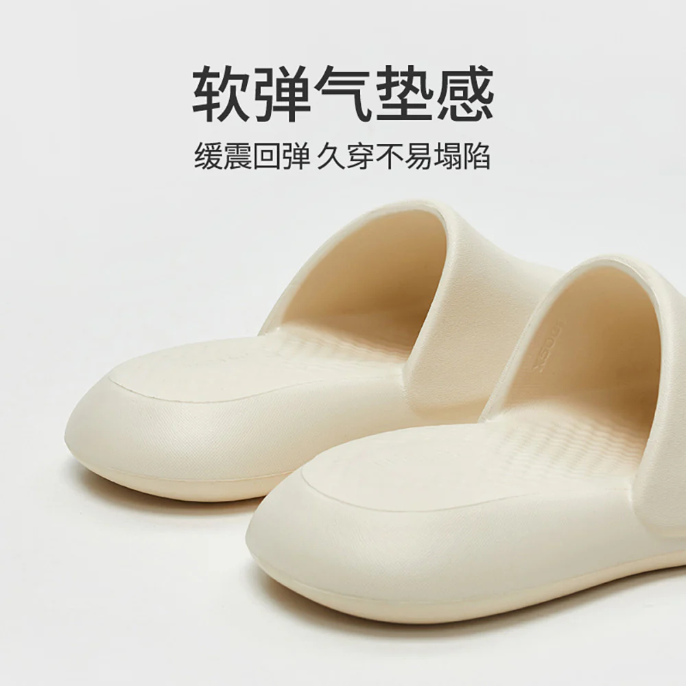 YouDiao Women's Pillow Slides - Cream White, Size 37-38 - Image 3