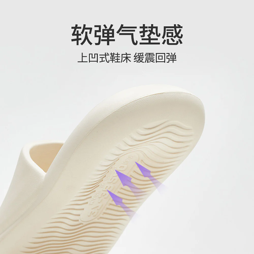 YouDiao Women's Pillow Slides - Cream White, Size 39-40 - Image 4