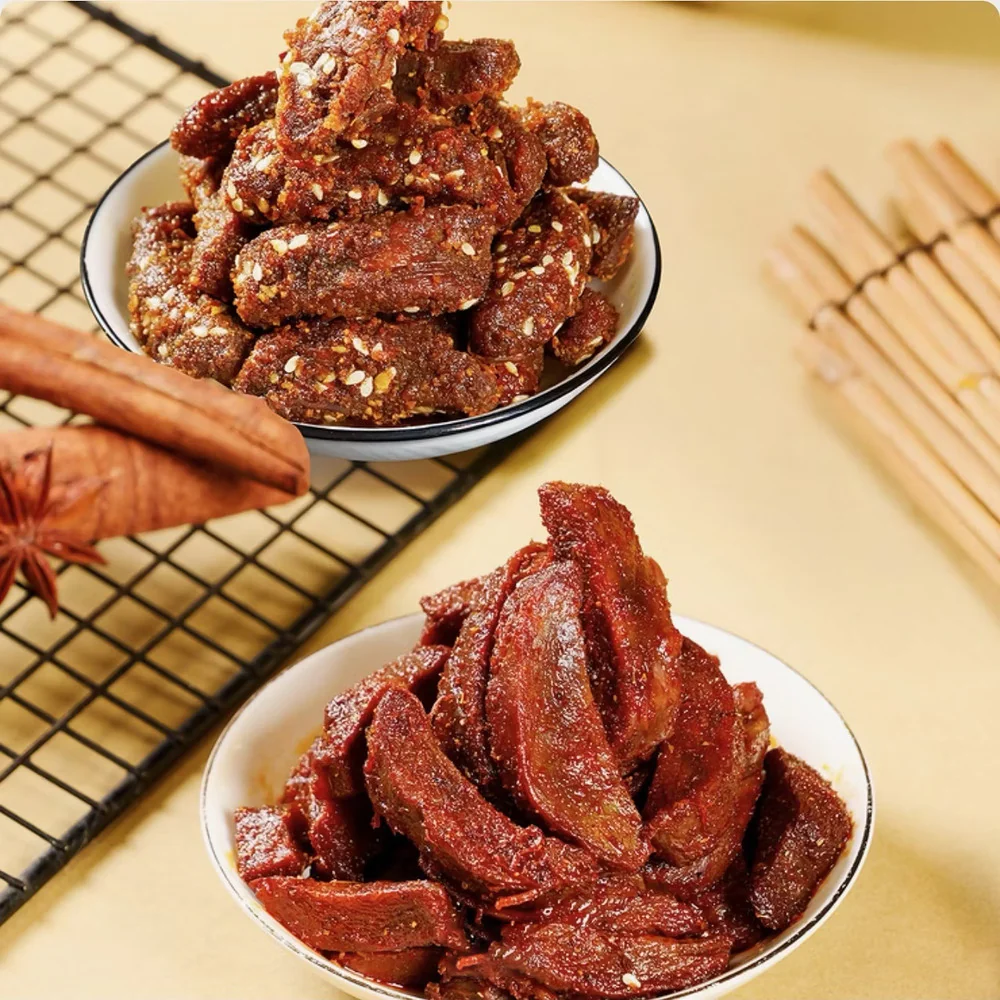 Youyou Magic Duck Breast Strips Twin Flavours 600g – Barbecue & Citrus Peel, Limited Import - Image 3