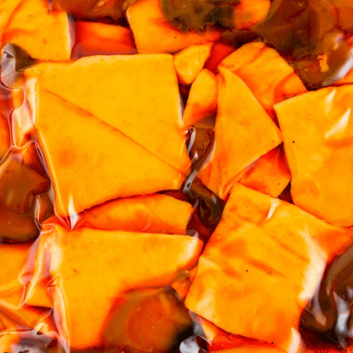 Youyou Spicy Shiitake Dried Tofu Snack 90g - Image 2
