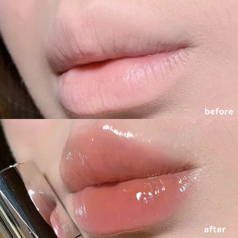 YSL Volupté Tint-In-Oil Lip Gloss 05 Iced Tea Jelly - Image 4