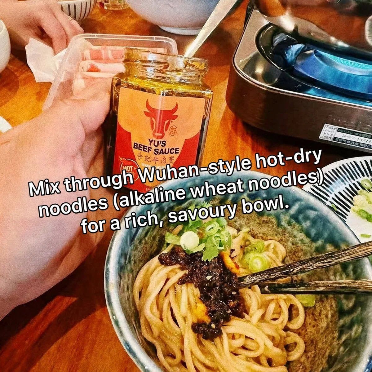 Yu Ji Spicy Beef Sauce 180g - Chinese Chili Beef Condiment for Noodles & Rice - Image 3