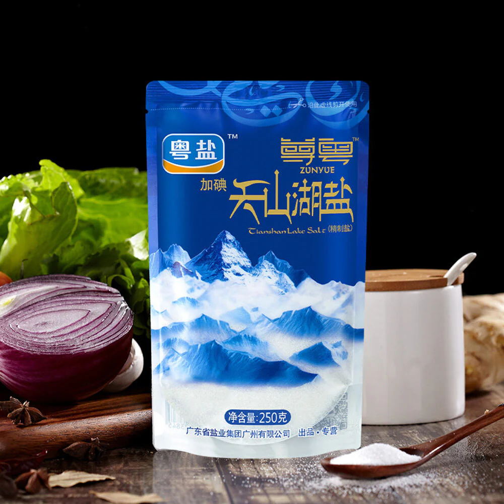 Yueyan Zunyue Tianshan Lake Iodised Salt 250g - Image 2