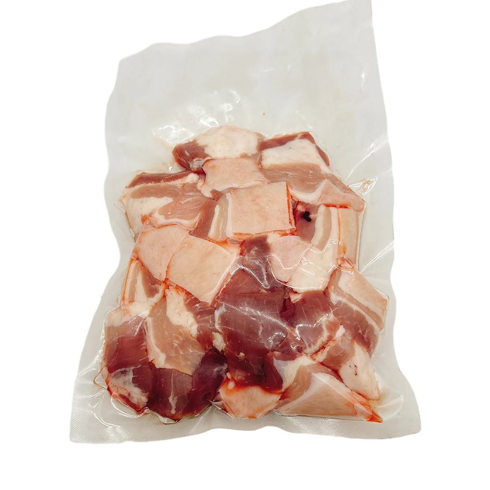 Yuji Frozen Pork Belly Cubes - 1kg - Image 2