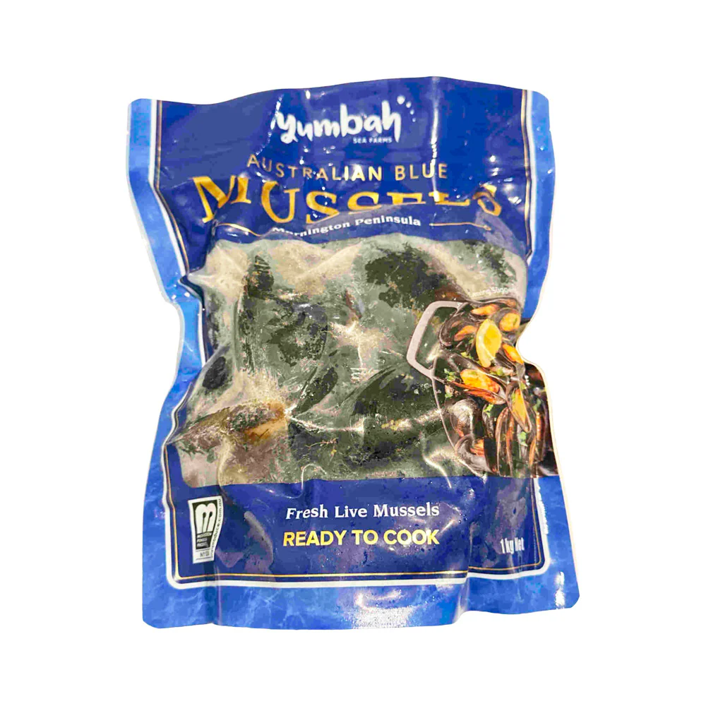 Yumbah Premium Australian Blue Mussels 1kg - Frozen - Image 2