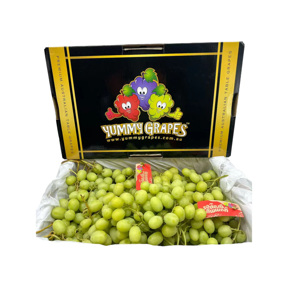Yummy Sweet Globe Green Grapes 900g – Export Grade, Crisp & Sweet - Image 3