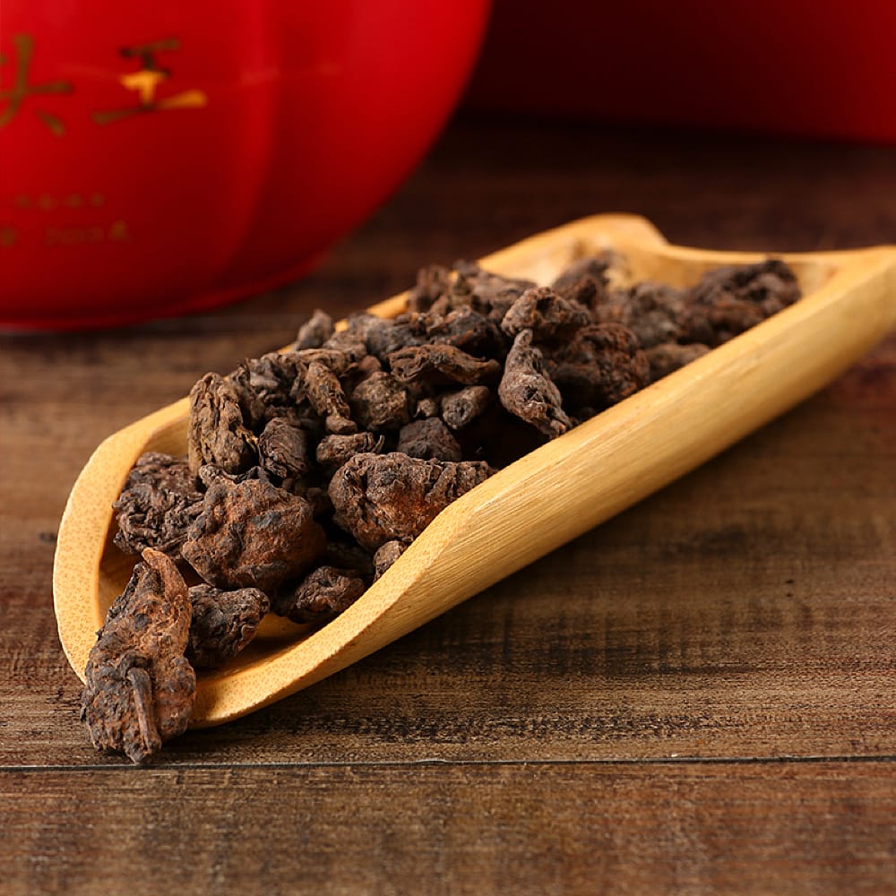 Yun Pu Fa Tea King Pu-erh Tea (Ripe Tea) Red Can - 200g - Image 5