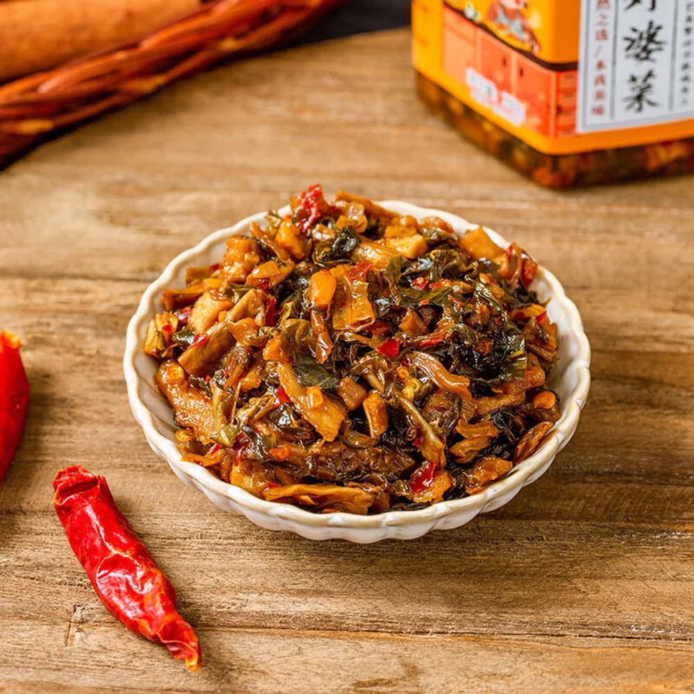 Yunshanban Grandma’s Pickled Vegetables 280g – Chinese Pickled Relish Condiment - Image 2