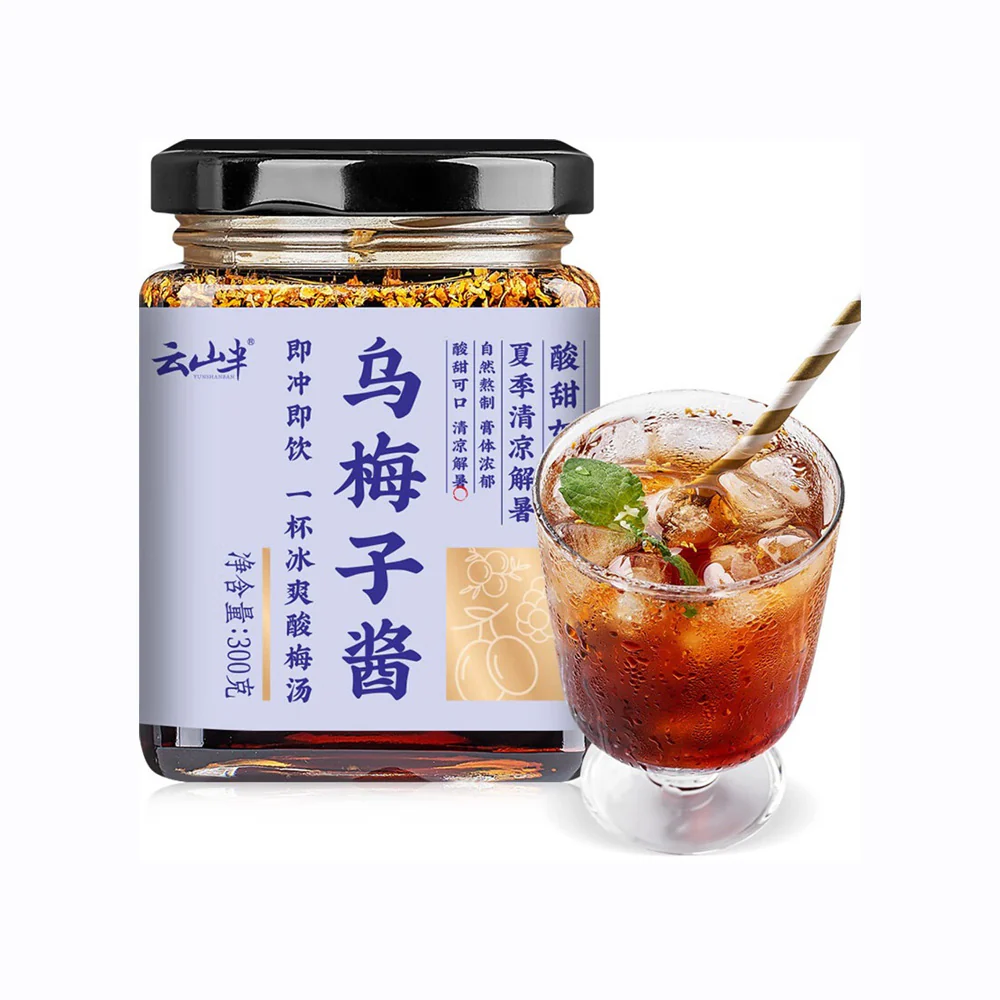Yunshanban Sour Plum Syrup 300g – Suanmeitang Drink Base